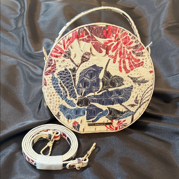 Brahmin Multicolor Floral Round Bag - Picture 7 of 7